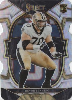 2022 Panini Select - Silver Prizm Die Cut #29 Trevor Penning Front