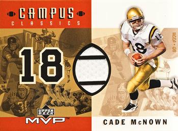 2001 Upper Deck MVP - Campus Classics #CC-CM Cade McNown Front