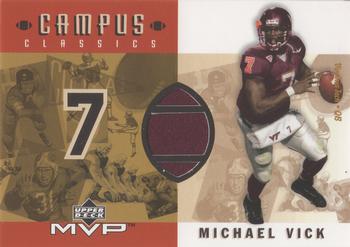 2001 Upper Deck MVP - Campus Classics #CC-MV Michael Vick Front