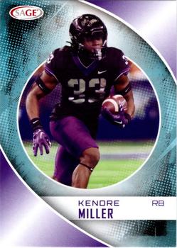 2023 SAGE HIT - Purple #153 Kendre Miller Front