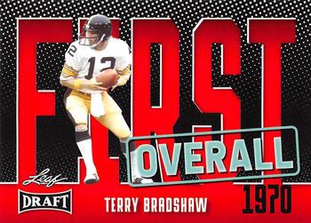 2023 Leaf Draft - Red #2 Terry Bradshaw Front