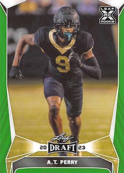 2023 Leaf Draft - Green #39 A.T. Perry Front