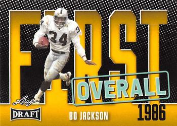 2023 Leaf Draft - Gold #6 Bo Jackson Front