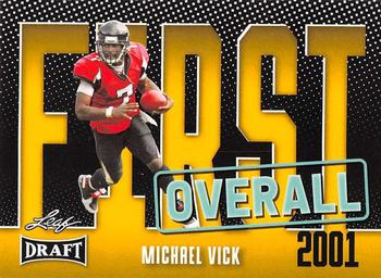 2023 Leaf Draft - Gold #9 Michael Vick Front