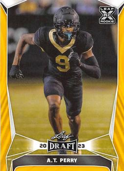 2023 Leaf Draft - Gold #39 A.T. Perry Front