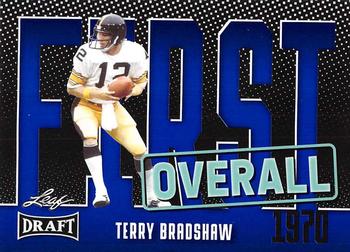 2023 Leaf Draft - Blue #2 Terry Bradshaw Front