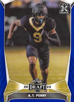 2023 Leaf Draft - Blue #39 A.T. Perry Front
