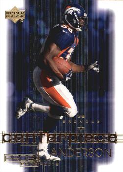 2001 Upper Deck Pros & Prospects - Centerpiece #C6 Mike Anderson Front