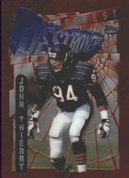 1996 Finest #324 John Thierry Front