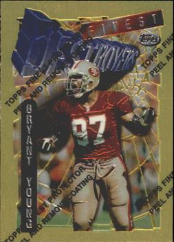 1996 Finest #267 Bryant Young Front