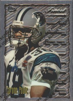 1996 Finest #147 Tyrone Poole Front