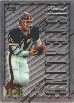 1996 Finest #287 Jim Kelly Front