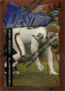 1996 Finest #231 Anthony Pleasant Front