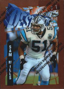 1996 Finest - Refractors #83 Sam Mills Front
