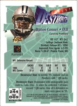 1996 Finest - Refractors #244 Darion Conner Back