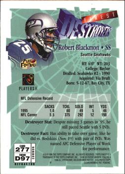 1996 Finest - Refractors #277 Robert Blackmon Back