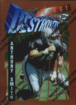 1996 Finest - Refractors #306 Anthony Smith Front