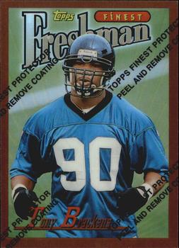 1996 Finest - Refractors #347 Tony Brackens Front