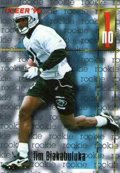 1996 Fleer #144 Tim Biakabutuka Front