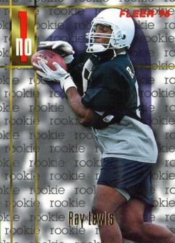 1996 Fleer #165 Ray Lewis Front