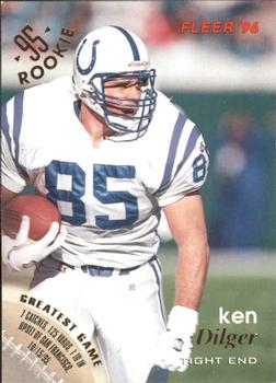 1996 Fleer #59 Ken Dilger Front