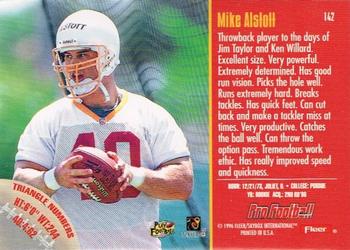 1996 Fleer #142 Mike Alstott Back