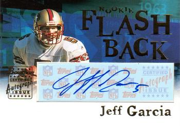 2002 Bowman - Flashback Autographs #RFA-JG Jeff Garcia Front