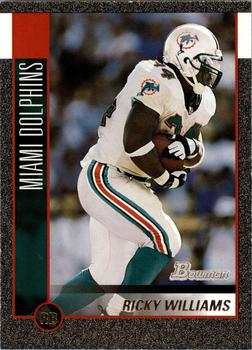 2002 Bowman - Silver #105 Ricky Williams Front
