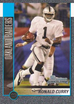 2002 Bowman - Silver #262 Ronald Curry Front