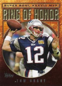 2004 Topps - Ring of Honor: Tom Brady #RH-38 Tom Brady Front