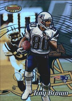 2002 Bowman's Best - Blue #17 Troy Brown Front