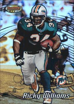 2002 Bowman's Best - Blue #24 Ricky Williams Front