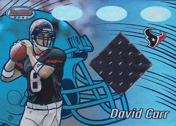 2002 Bowman's Best - Blue #91 David Carr Front