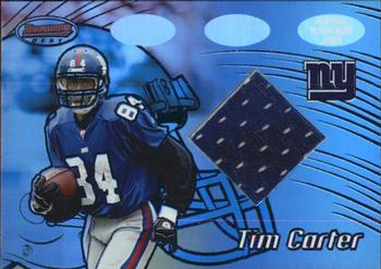 2002 Bowman's Best - Blue #99 Tim Carter Front