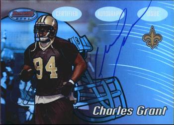 2002 Bowman's Best - Blue #127 Charles Grant Front