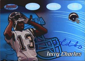 2002 Bowman's Best - Blue #165 Terry Charles Front