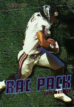 1996 Fleer - RAC Pack #7 Eric Metcalf Front