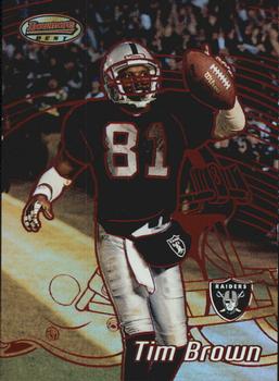 2002 Bowman's Best - Red #10 Tim Brown Front