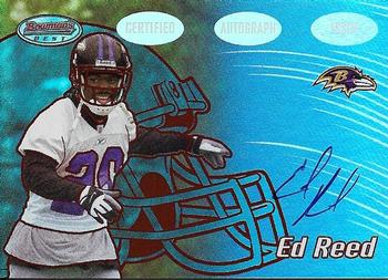 2002 Bowman's Best - Red #133 Ed Reed Front