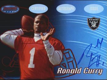 2002 Bowman's Best - Red #160 Ronald Curry Front