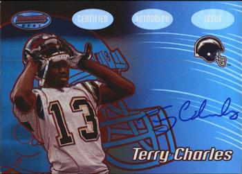 2002 Bowman's Best - Red #165 Terry Charles Front