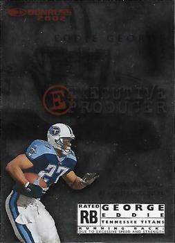 2002 Donruss - Executive Producers #EP17 Eddie George Front