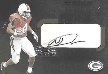 2002 Donruss - Private Signings #PS-35 Najeh Davenport Front