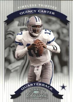 2002 Donruss Classics - Timeless Tributes #12 Quincy Carter Front