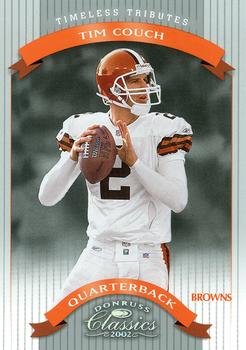 2002 Donruss Classics - Timeless Tributes #54 Tim Couch Front