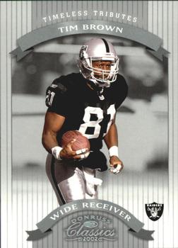 2002 Donruss Classics - Timeless Tributes #83 Tim Brown Front