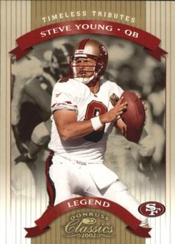 2002 Donruss Classics - Timeless Tributes #108 Steve Young Front