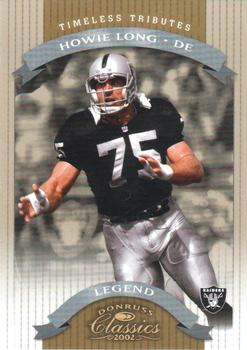 2002 Donruss Classics - Timeless Tributes #145 Howie Long Front