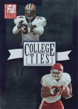 2002 Donruss Elite - College Ties #CT-20 Ricky Williams / Priest Holmes Front