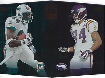 2002 Donruss Elite - Prime Numbers #PN-8 Randy Moss / Chris Chambers Front